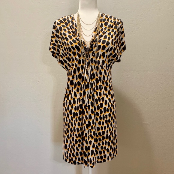 Diane Von Furstenberg Dresses & Skirts - DVF Faux Leopard Print Dress